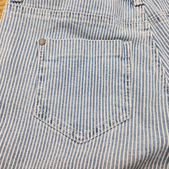 Buffalo David Bitton denim pinstripe overalls XS - Picture 11 of 16